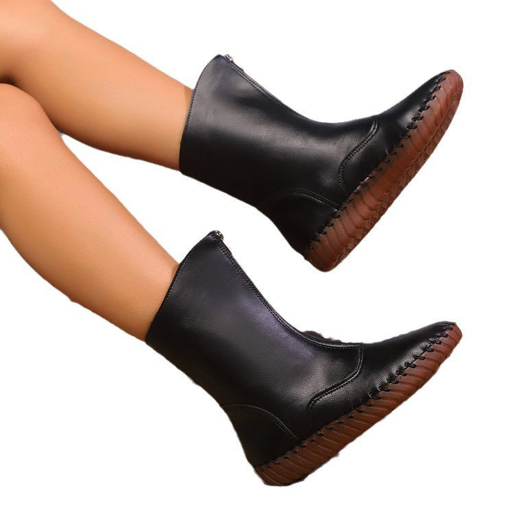 Chic Orthopedic Boots with Unique Design