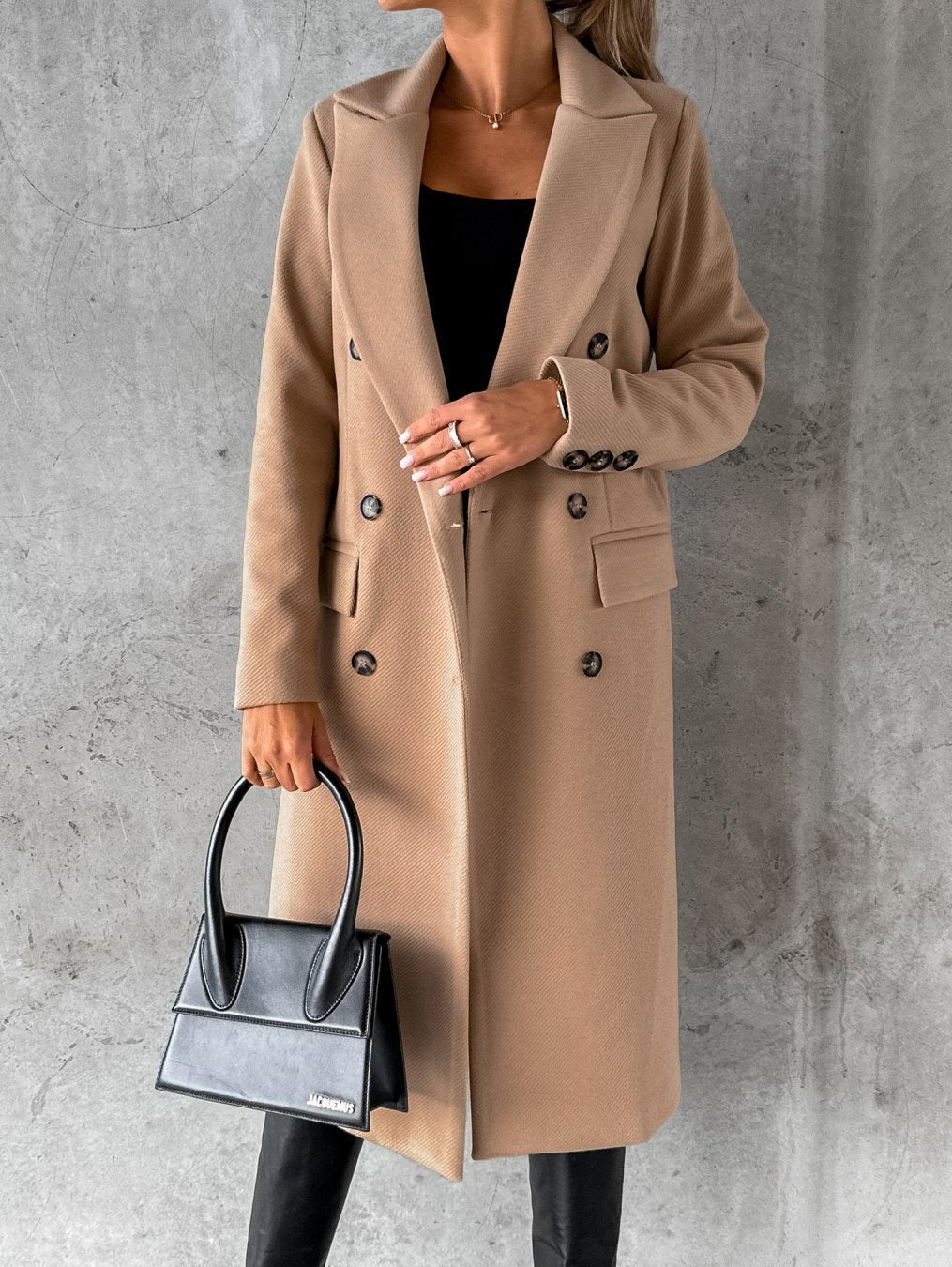 LM | Elegant long jacket for women
