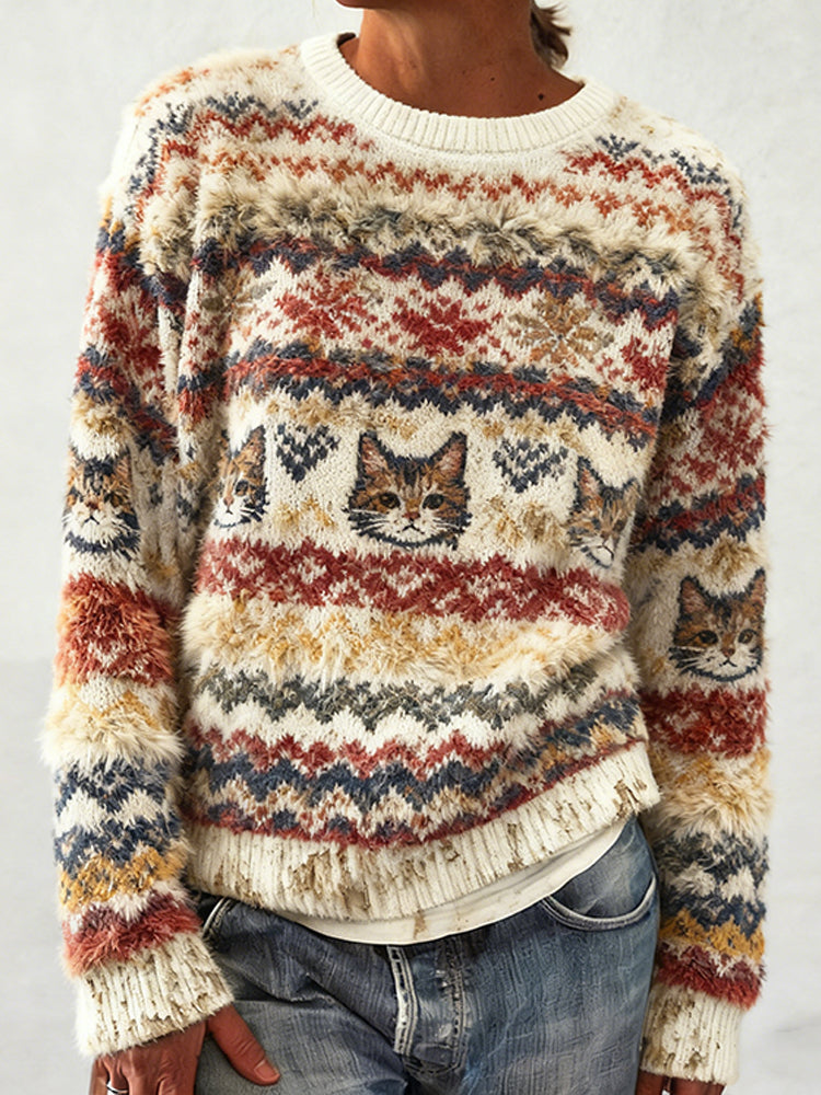 Timeless Vintage Style Jumper