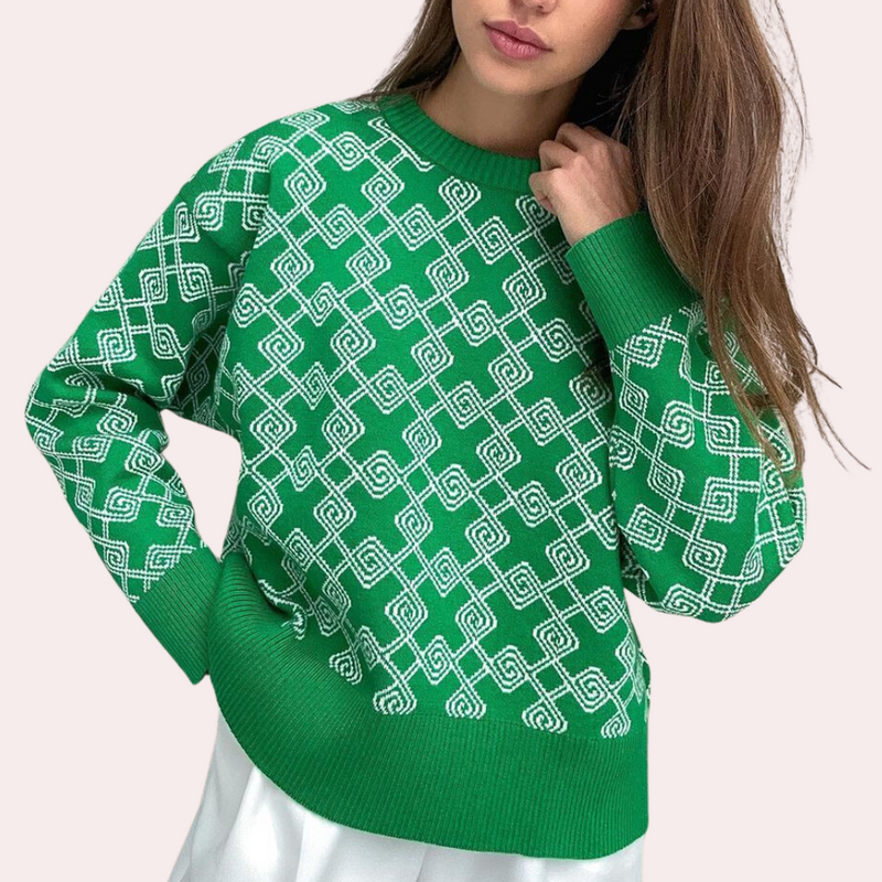 Timeless Vintage Style Jumper