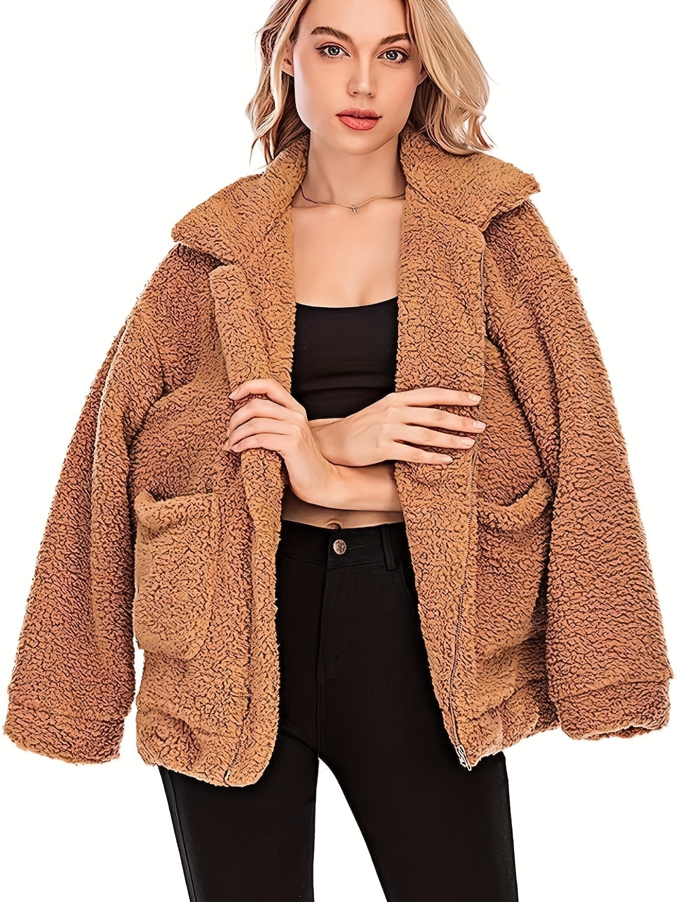 LM | Teddy jacket for women