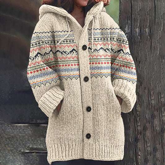 Vintage Iceberg Layered Knit Cardigan Sweater elevenforest