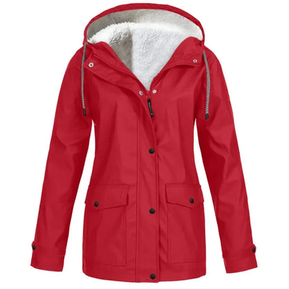 LM | Raincoat with pocket for women