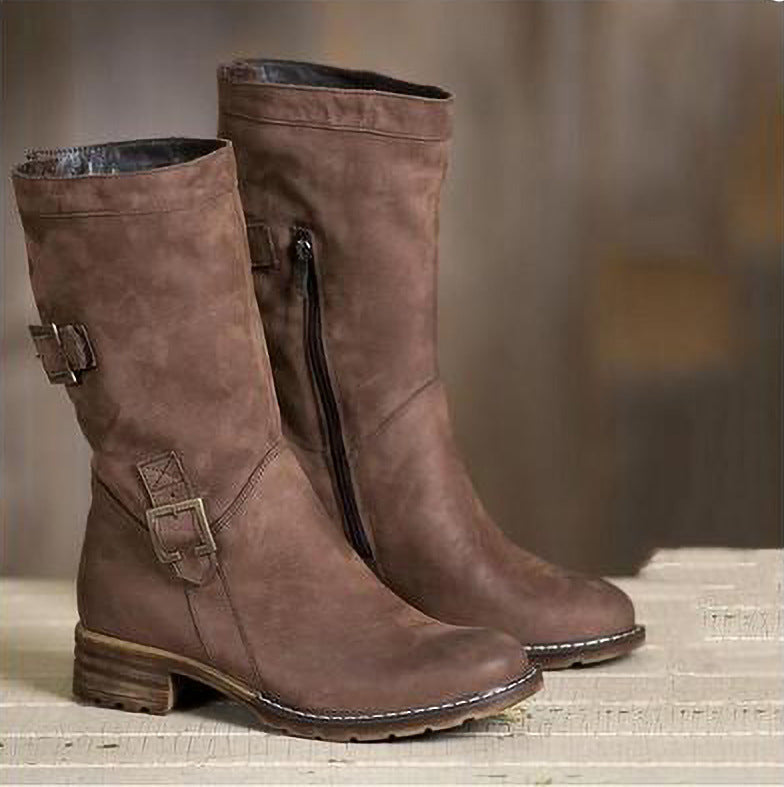 Classic Orthopedic Boots with Timeless Style