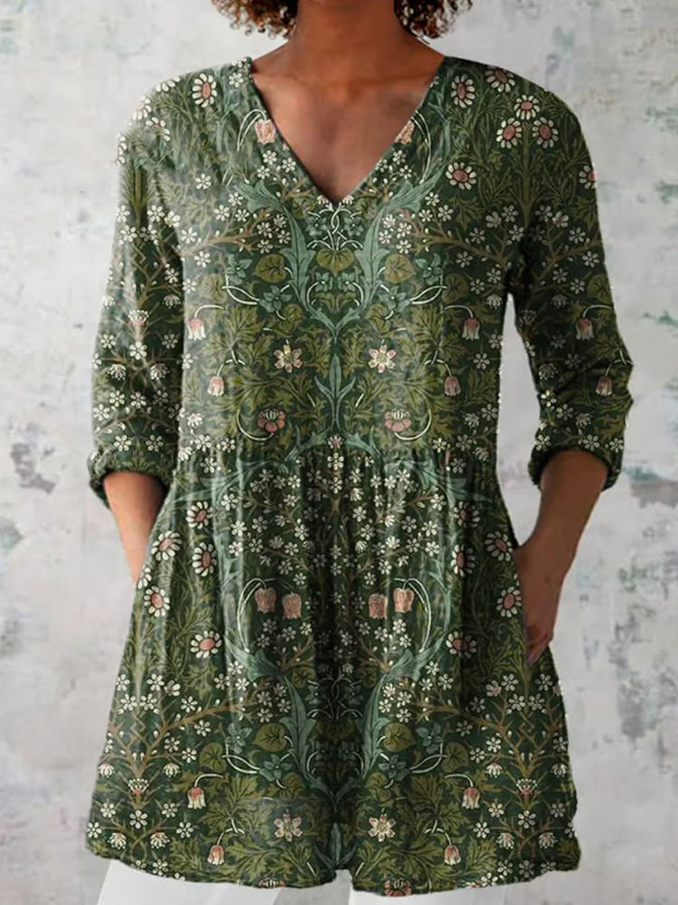Timeless Vintage Style Blouse