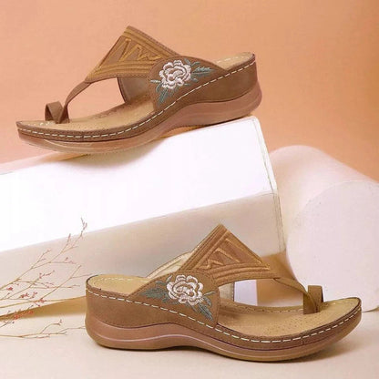 Vintage Inspired Orthopedic Sandals