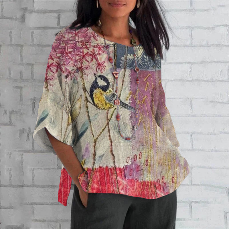 Timeless Vintage Style Top