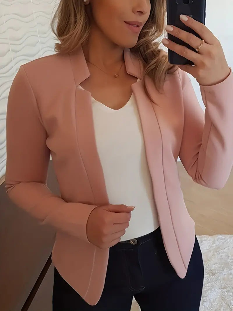 LM | elegant long-sleeved blazer for spring