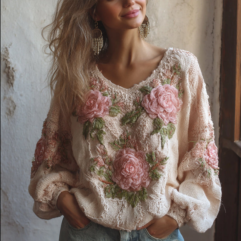 Timeless Vintage Style Jumper