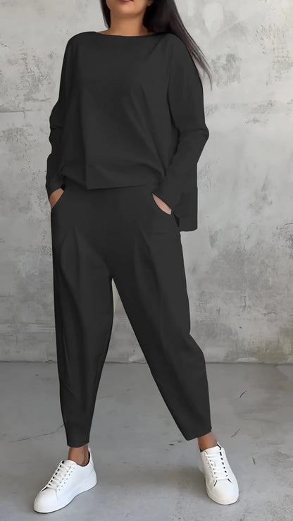 LM | Two-piece set in a casual relaxed fit style