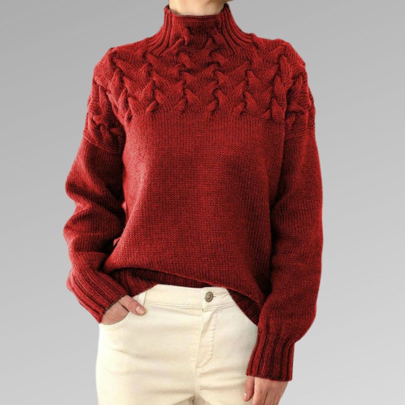 LM | Elegant and warm turtleneck sweater