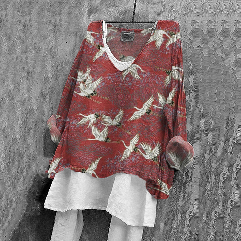 Timeless Vintage Style Blouse