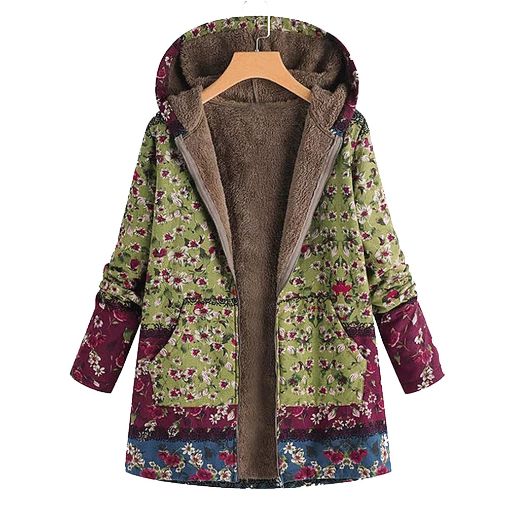 LM | Winter garden floral jacket