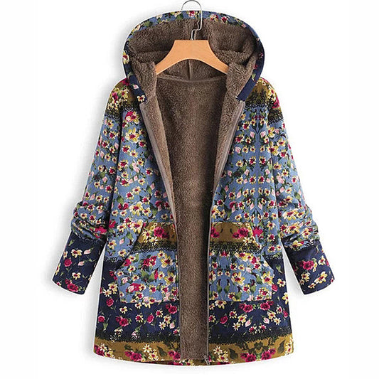 LM | Winter garden floral jacket