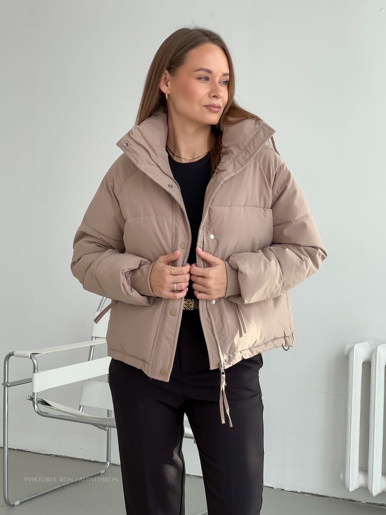 LM | Chic puffer jacket for women
