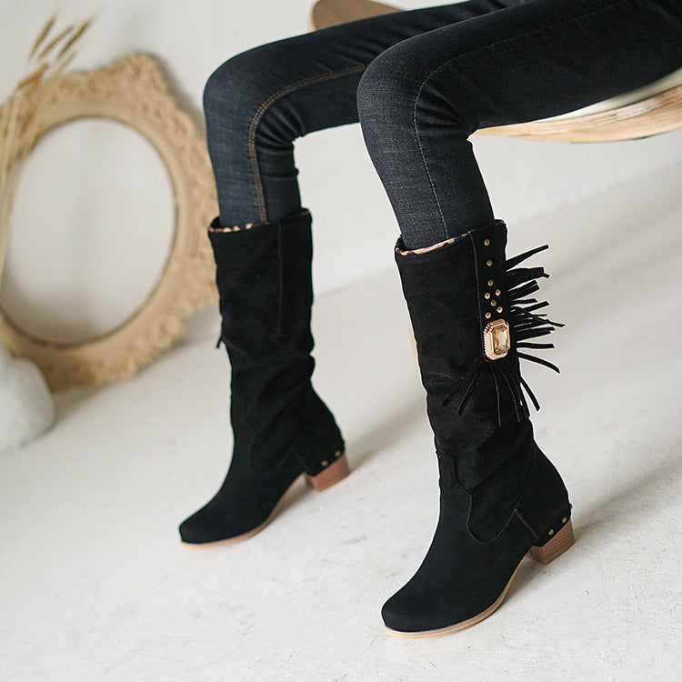 Chic Orthopedic Boots with Unique Design