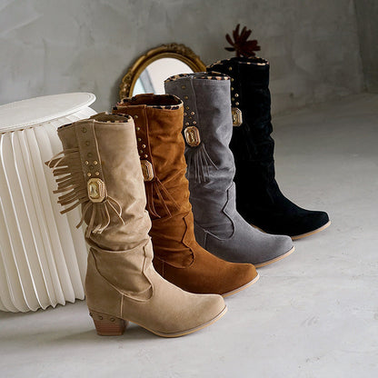 Chic Orthopedic Boots with Unique Design