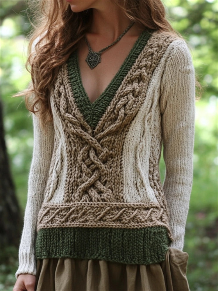 Timeless Vintage Style Jumper