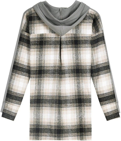 LM | Comfortable long-sleeved patchwork sweatshirt