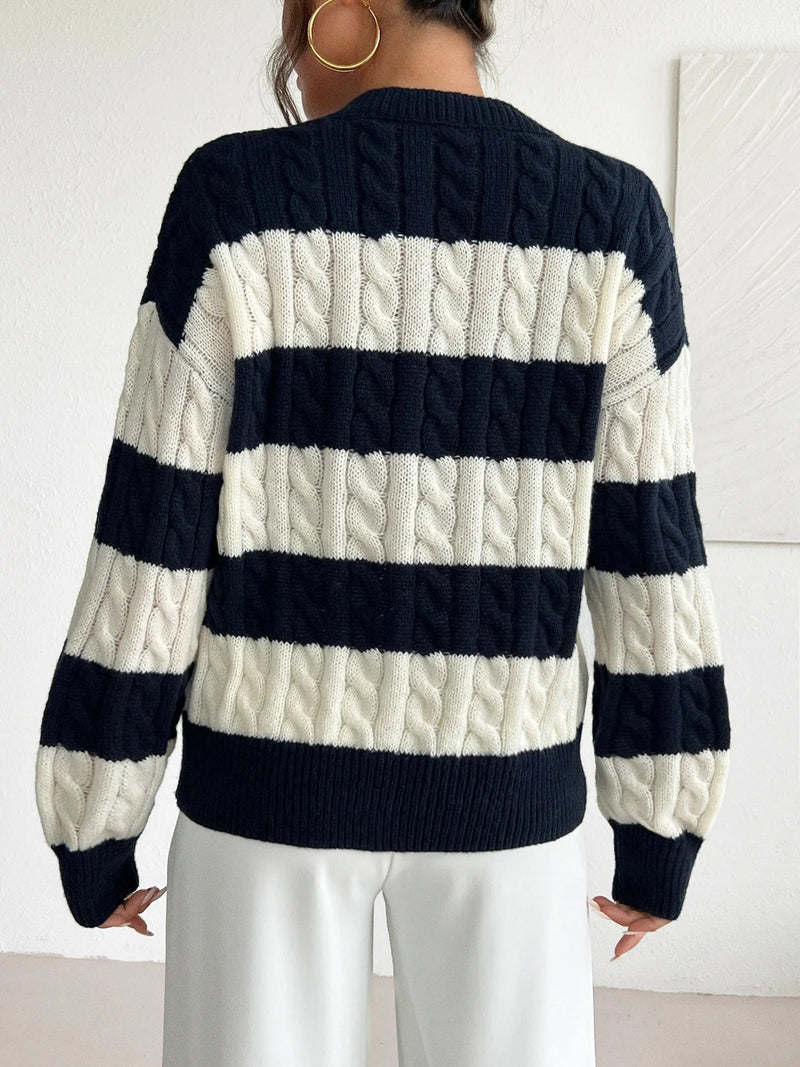 LM | Striped knitted sweater