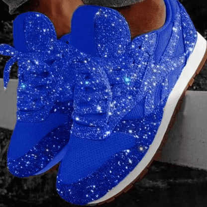 LM | Fashion sequins ladies shoes