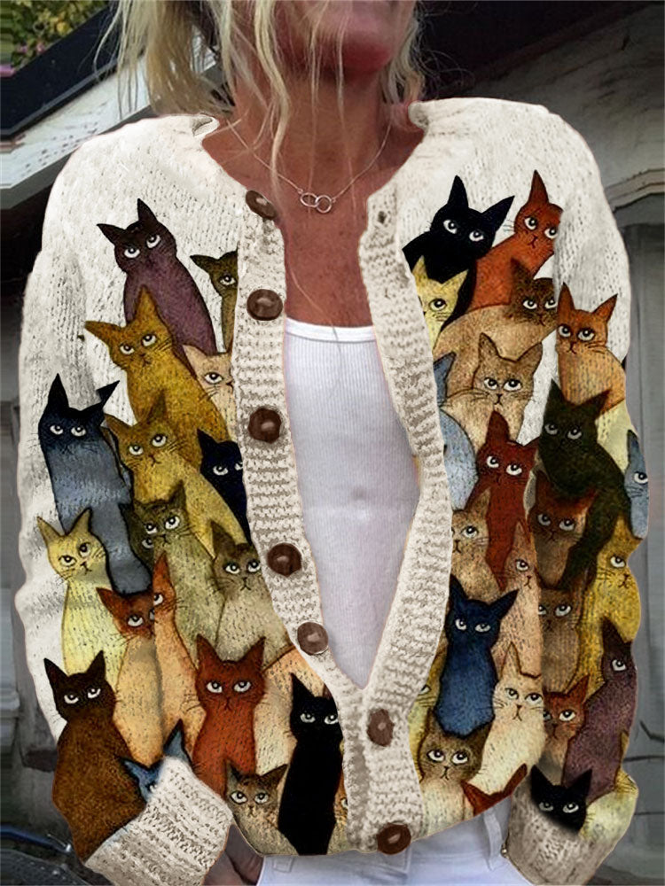 Timeless Vintage Style Cardigan