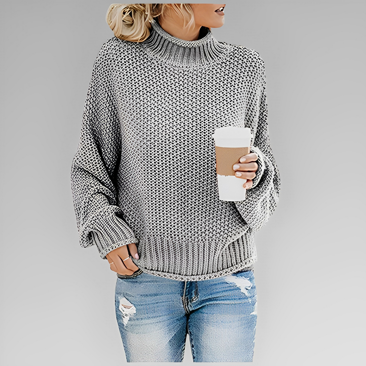 LM | Fashionable and effortless winter sweater