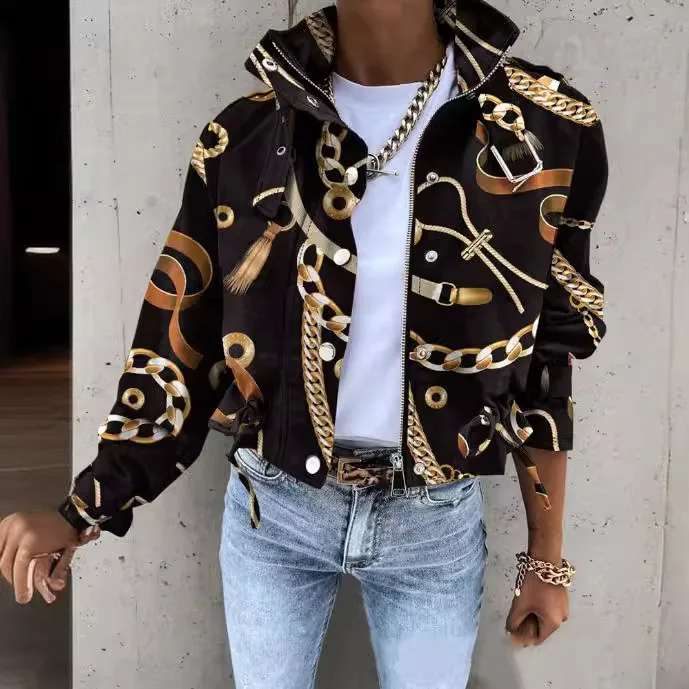 LM | Modern drawstring jacket for women
