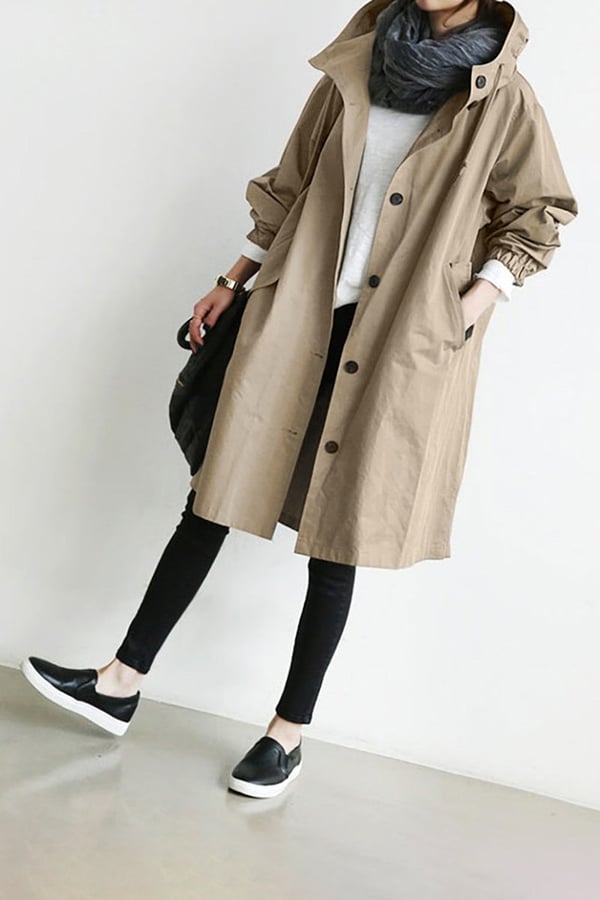 LM | Waterproof hooded jacket for women