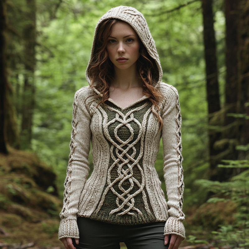 Timeless Vintage Style Jumper