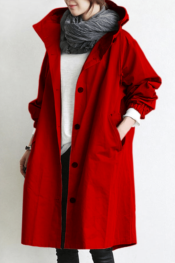 LM | Waterproof hooded jacket for women