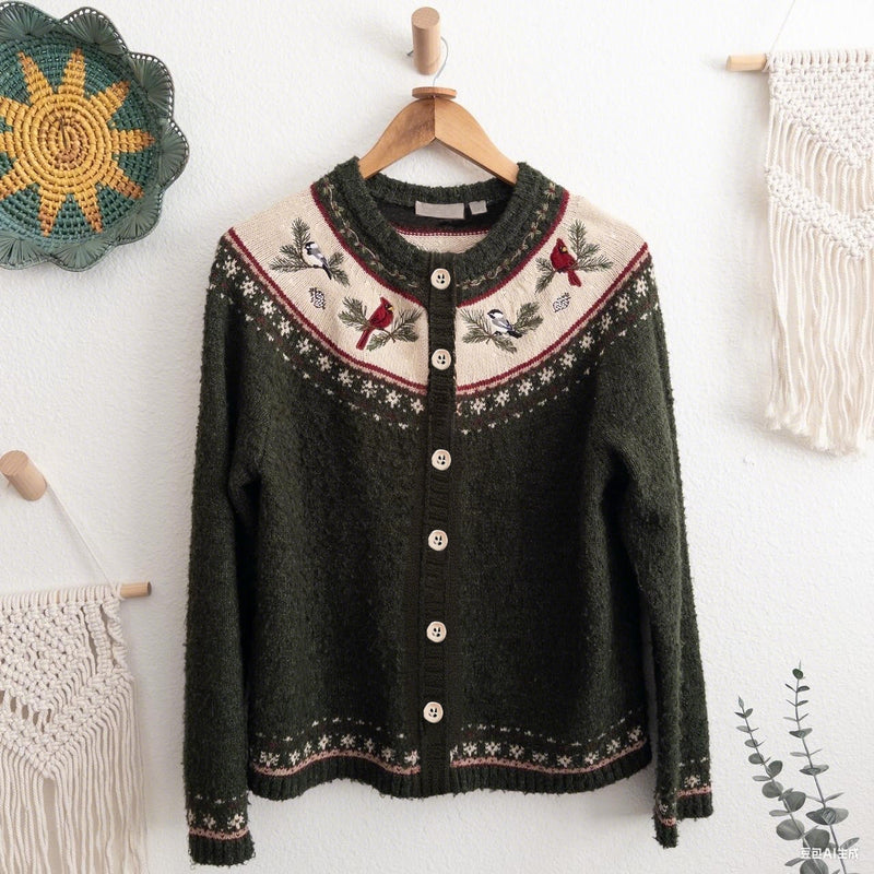 Timeless Vintage Style Cardigan
