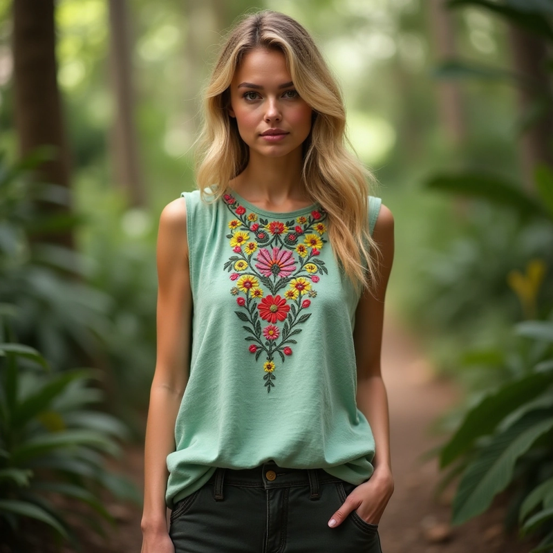 Gracefully Designed Garment