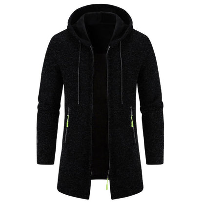 Men's Vintage Knitted Fleece Cardigan Jacket artswardrobe