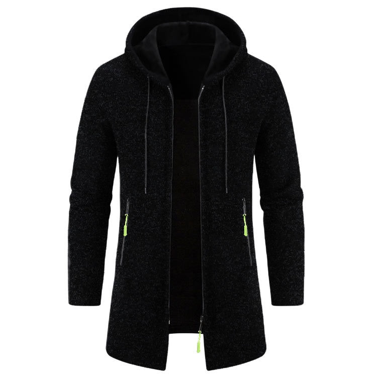 Men's Vintage Knitted Fleece Cardigan Jacket elevenforest