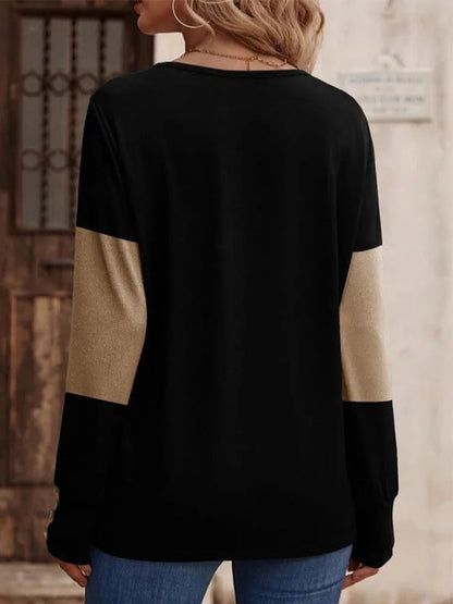 LM | MW - Elegant V-neck shirt