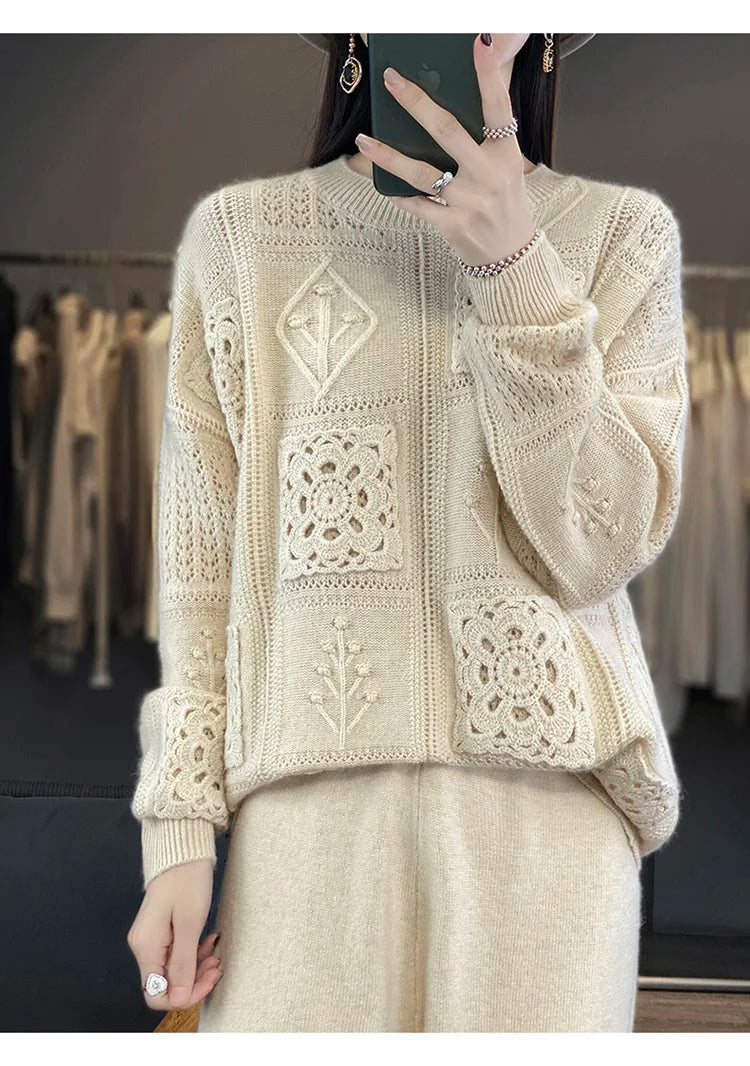 Timeless Vintage Style Jumper