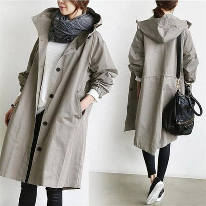 LM | Waterproof hooded jacket for women