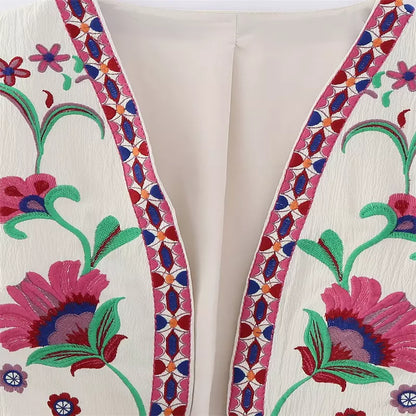 LM | Flowered vest