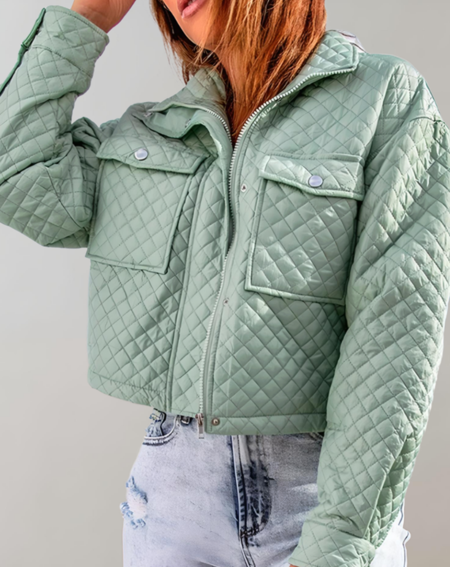 LM | casual lightweight jacket with buttons