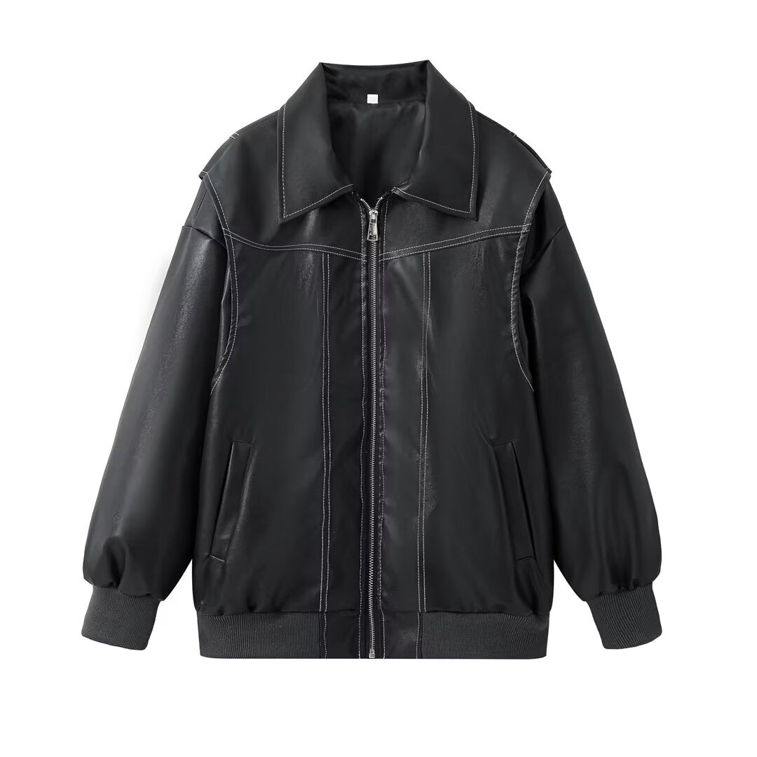 LM | stylish chic oversized jacket