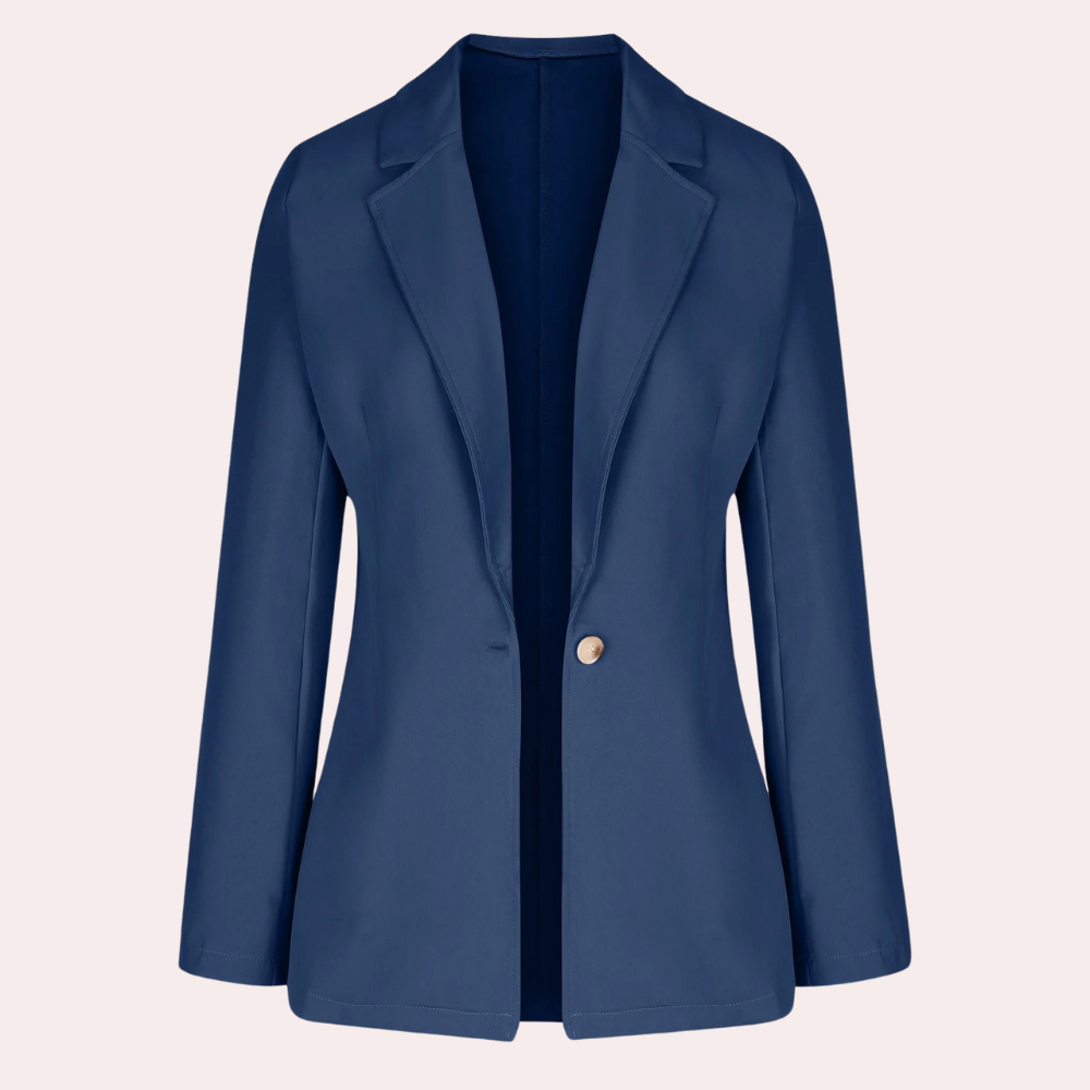 LM | Minimalist plain blazer for women