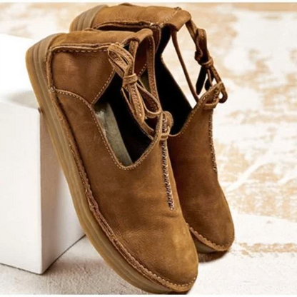 LM | Casual vintage loafers with laces