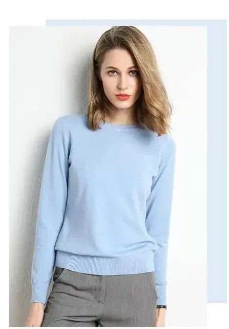 LM | Knitted sweater for women