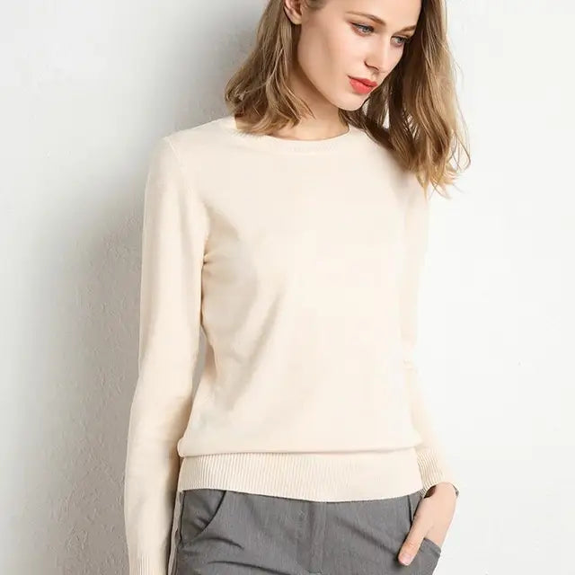 LM | Knitted sweater for women
