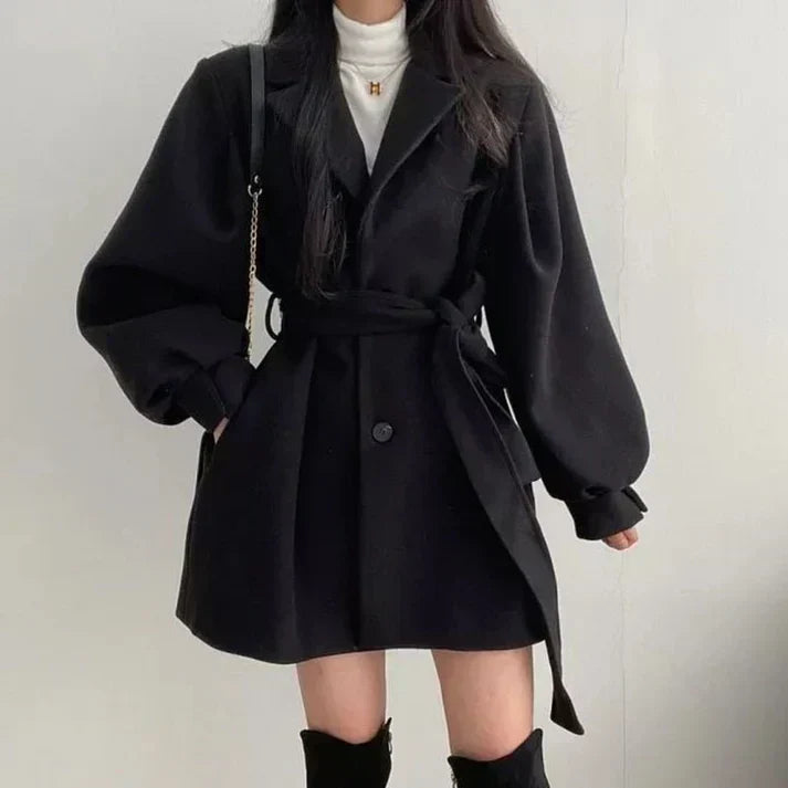 LM | Short jacket with belt