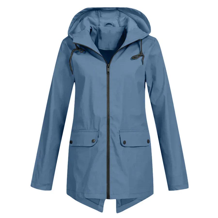 LM | Waterproof jacket with zipper for women