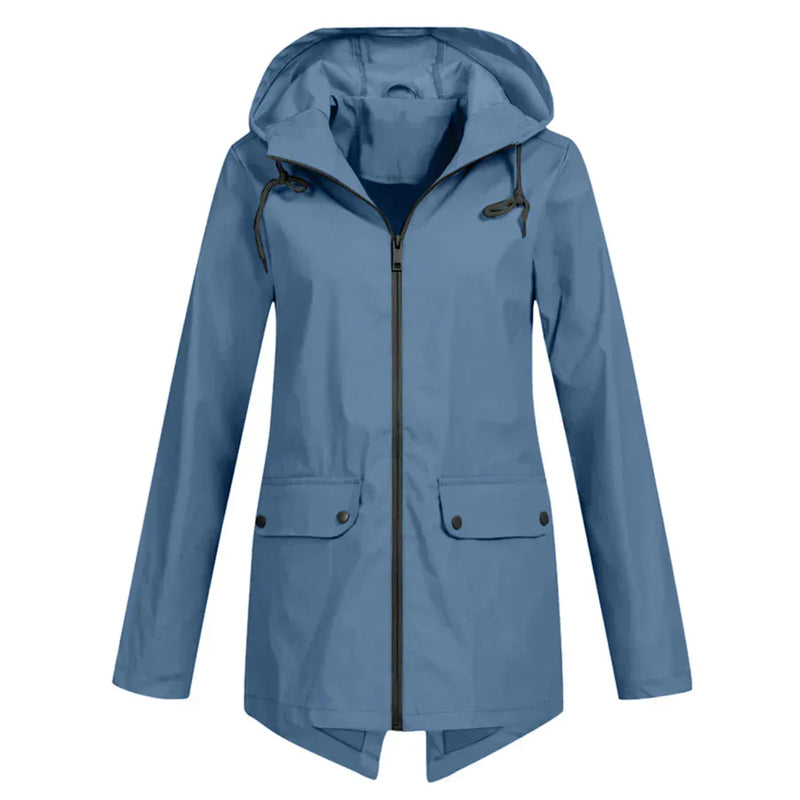 LM | Waterproof jacket with zipper for women