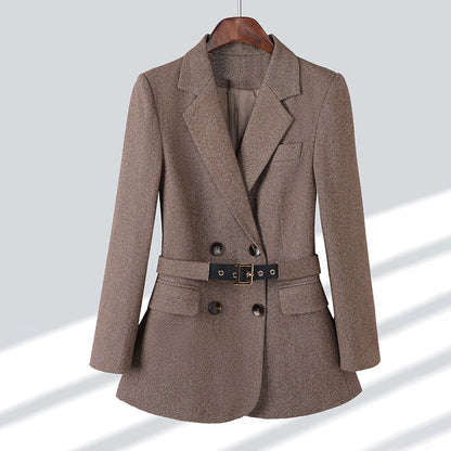 LM | Stylish blazer with belt