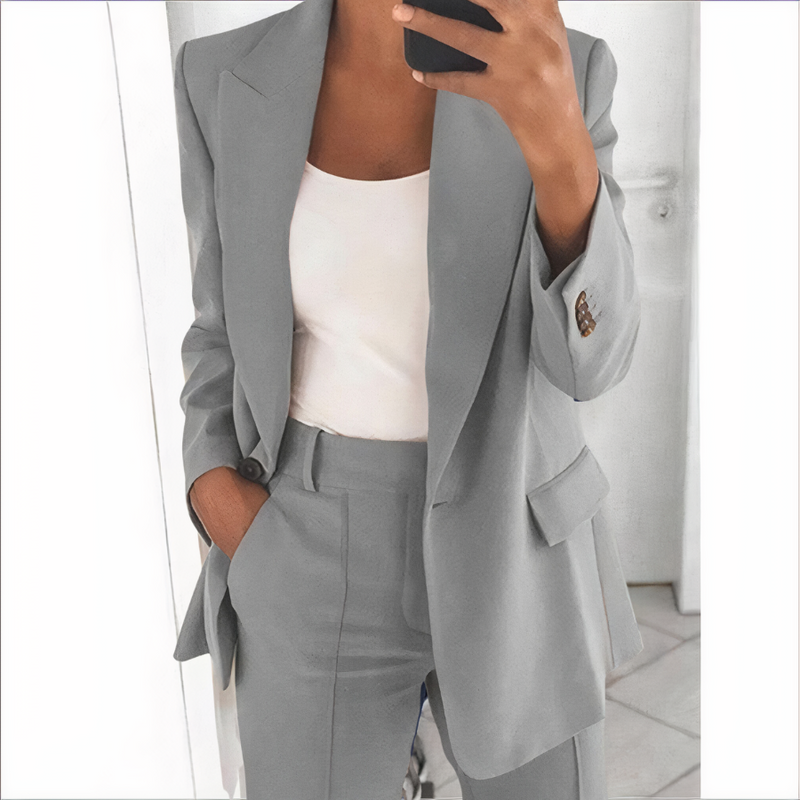 LM | Ensemble blazer avec veste et pantalon